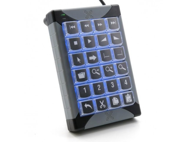 P.I. Engineering X-Keys Desktop USB 24 keys  