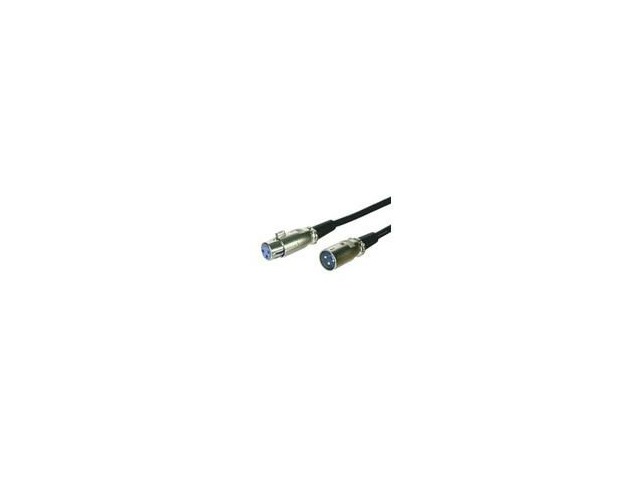 MicroConnect XLR connection cable 1 meter  XLR 3-pin -  XLR 3-pin M-F