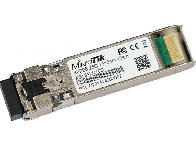 MikroTik SFP/SFP+/SFP28 module  1/10/25G  SM 10km 1310nm