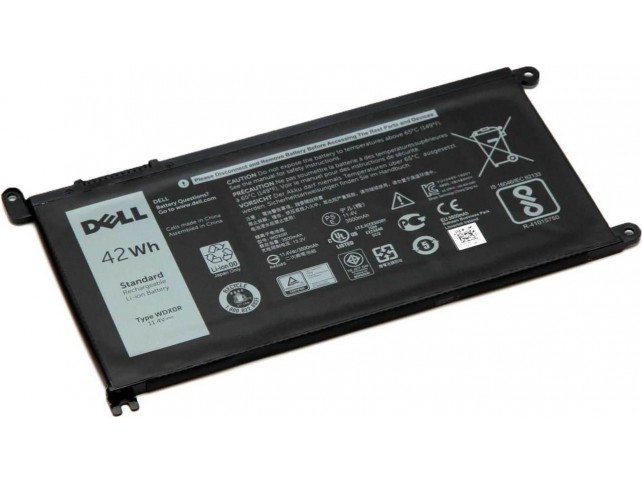Dell Battery, 42WHR, 3 Cell,  Lithium Ion, Prismatic