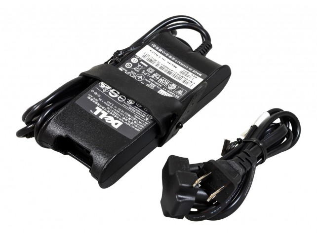 Dell AC Adapter, 65W, 19.5V, 3  Pin, Barrel, C5 Power Cord,