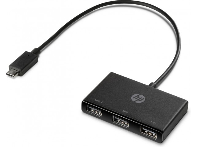 HP USB-C to USB-A  USB-C to USB-A Hub, USB 3.2