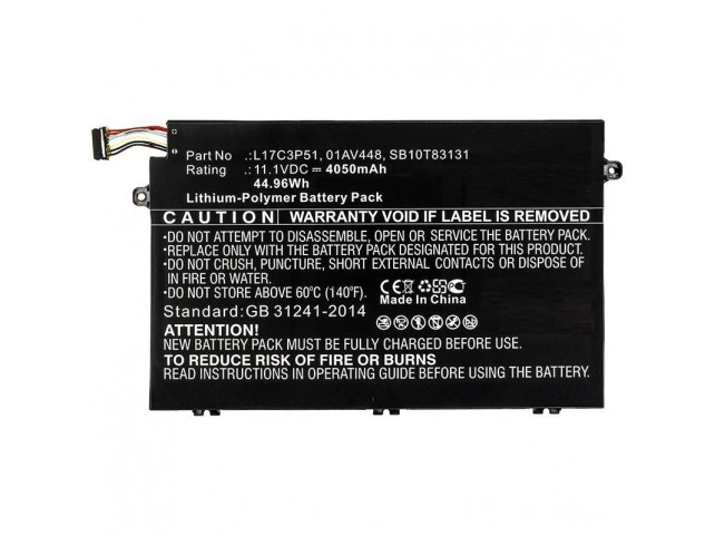 CoreParts Laptop Battery for Lenovo  45W Li-ion, 11.1V 4.05Ah,