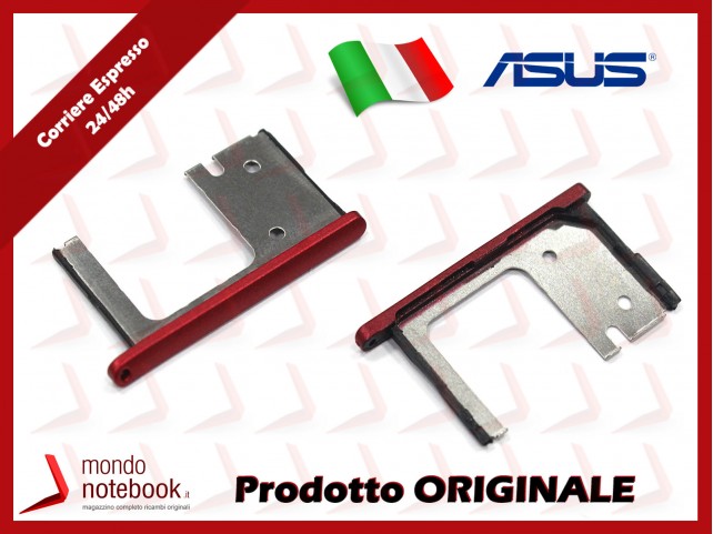 Carrello SIM Tray ASUS Transformer Pad TF300TG TF300TL (ROSSO)