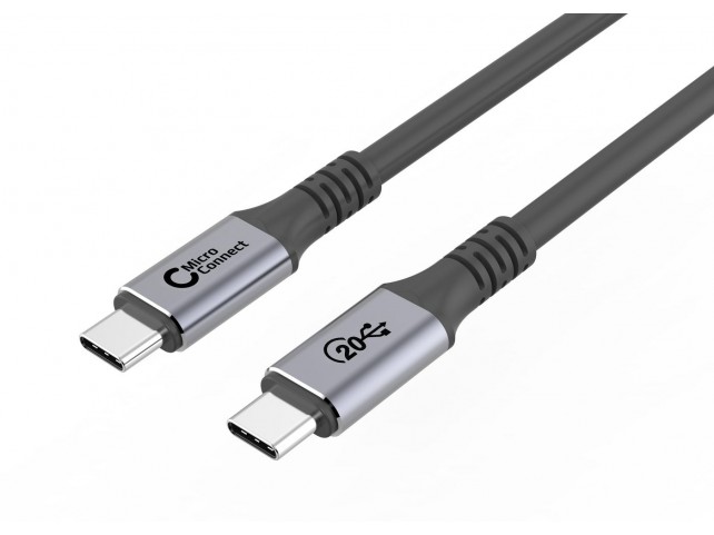 MicroConnect Premium USB-C cable 4m  20Gbps, 100W, USB 3.2 Gen 22