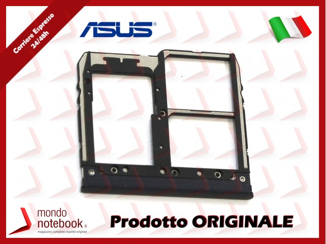 Carrello SIM Tray ASUS ZenFone Max Plus (M1) ZB570TL (X018D) (NERO)