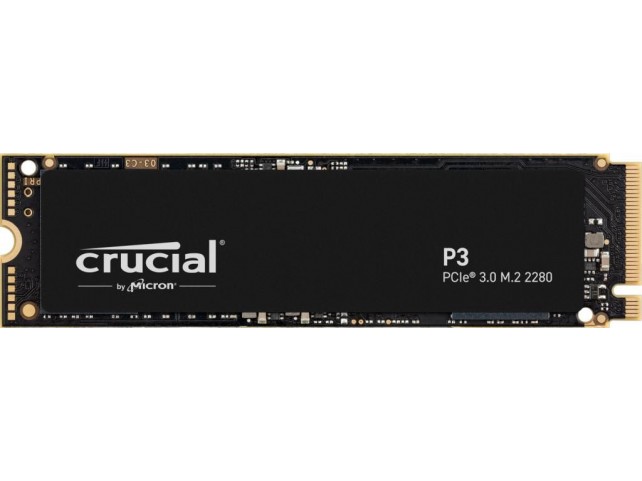 Crucial P3 M.2 2000 Gb Pci Express  3.0 3D Nand Nvme