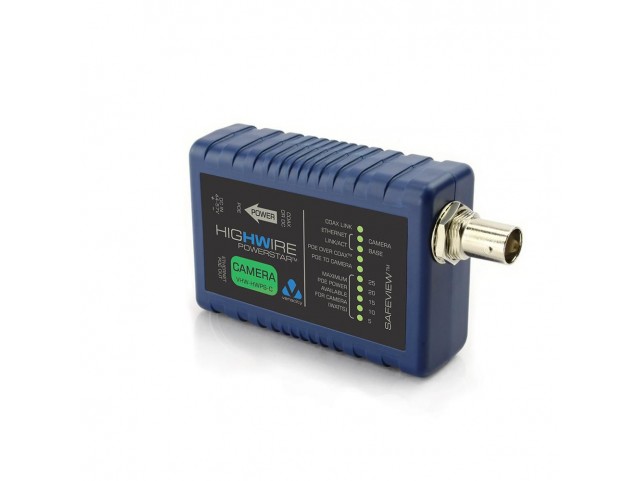 Veracity PowerStar Camera unit,  Ethernet over coax with PoE+
