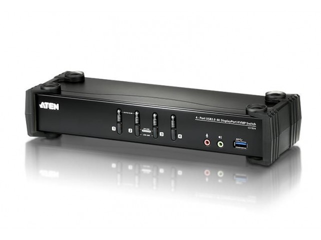 Aten 4-port KVMP Switch  USB 3.0 4K DisplayPort