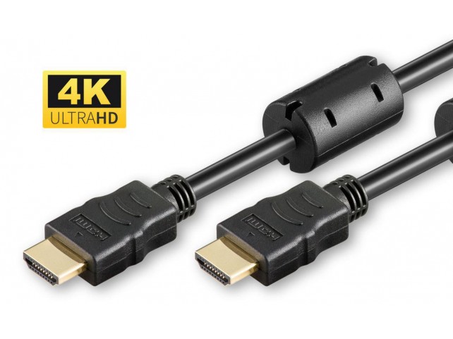 MicroConnect HDMI High Speed cable, 1m  With Ferrite Core, 4K*2K@30Hz
