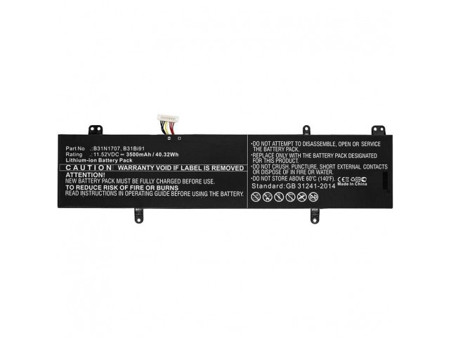 Laptop Battery for Asus  40WH Li-ion 11.52V 3.5Ah