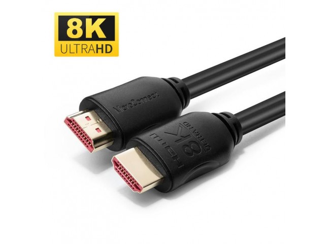 HDMI Cable 8K, 1m  Supports 2.1 8K@60Hz,