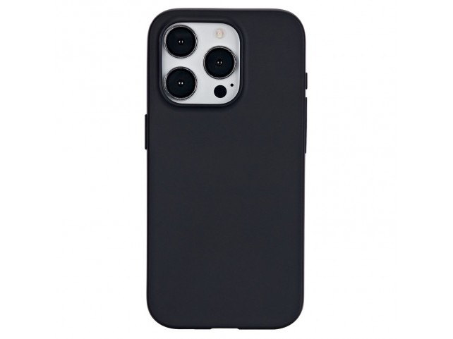eSTUFF INFINITE VIENNA iPhone 15 Pro  Soft case Black 100% recycled
