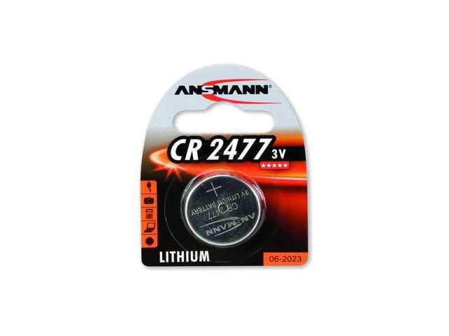 ANSMANN CR 2477  3V Lithium CR2477, Single-use