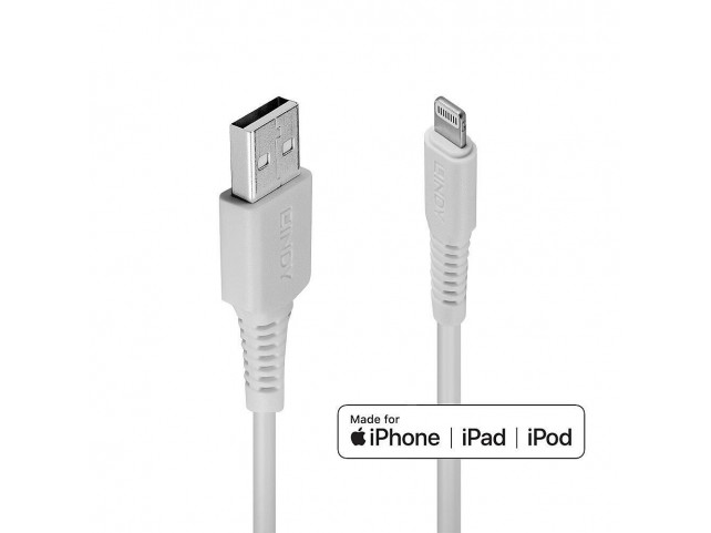 Lindy 1M Usb To Lightning Cable  White