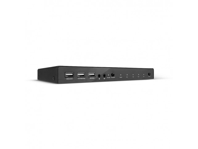 Lindy Kvm Switch Hdmi 18G, Usb 2.0  & Audio, 4 Port