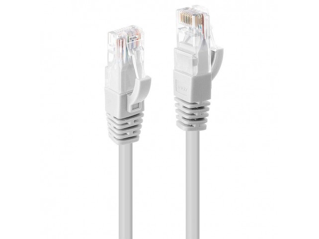 Lindy 2M Cat.6 U/Utp Cable, White  