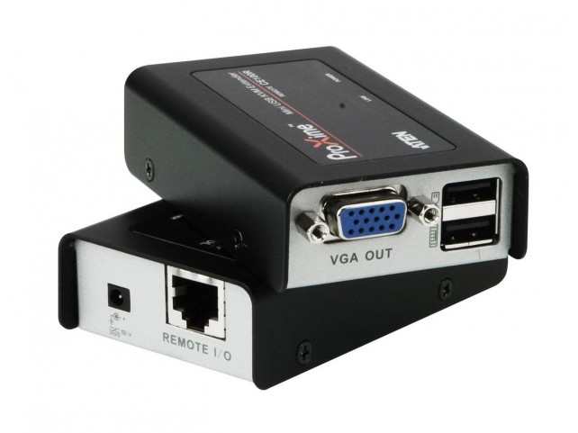 Aten Mini USB KVM Extender  1920 x 1200 100Meters