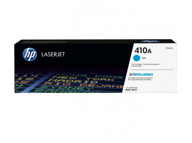 HP Toner Cyan 410A  Pages 2.300