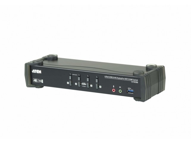 Aten 4-port KVMP Switch MST  USB 3.0 4K DisplayPort