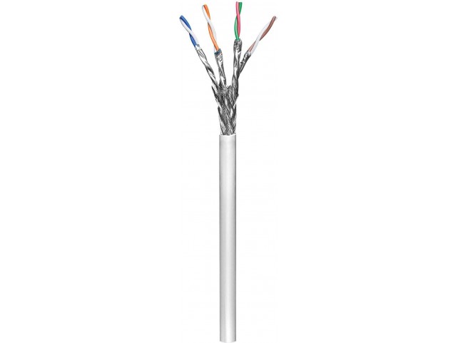 MicroConnect S/FTP CAT6 305m Grey, PVC  Solid, AWG 23/1, CCA