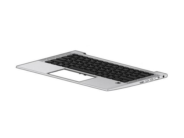HP Keyboard (ENGLISH)  w. Top Cover, Backlight