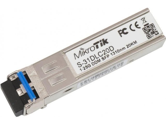 MikroTik SFP module 1.25G SM  20km 1310nm