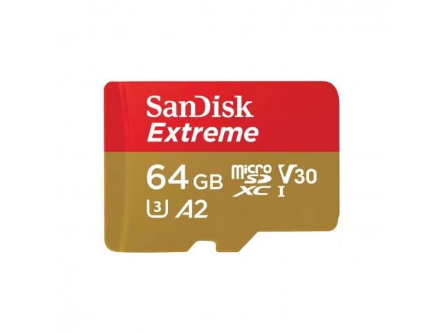 Sandisk Extreme 64 Gb Microsdxc Uhs-I  Class 10