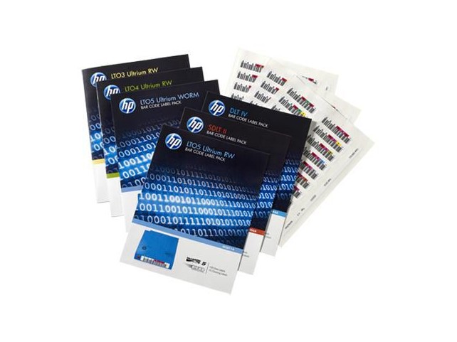 Hewlett Packard Enterprise LTO-7 Ultrium RW Bar Code  Labels 100pcs **New Retail**