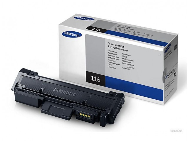 Samsung Toner MLT-D116S 1.200 Seiten  MLT-D116S, 1200 pages, Black,