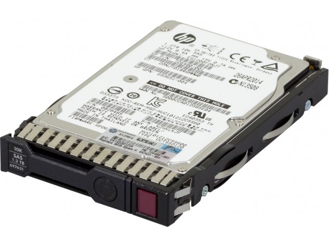 Hewlett Packard Enterprise 1.2TB 6G SAS 10K rpm SFF 2.5"  697631-001, 2.5", 1200 GB,