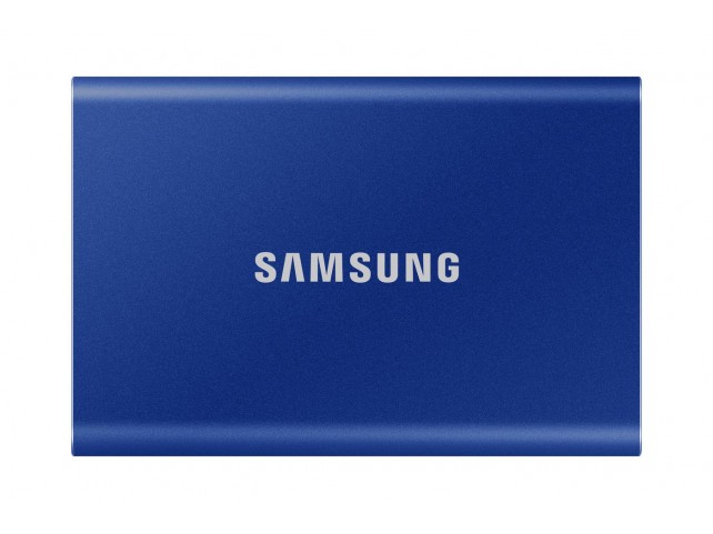 Samsung Portable SSD T7 500 GB Blue  Samsung Portable SSD T7, 500