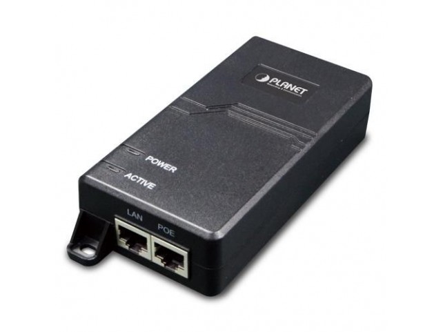 Planet IEEE802.3at High Power PoE+  Gigabit Ethernet Injector
