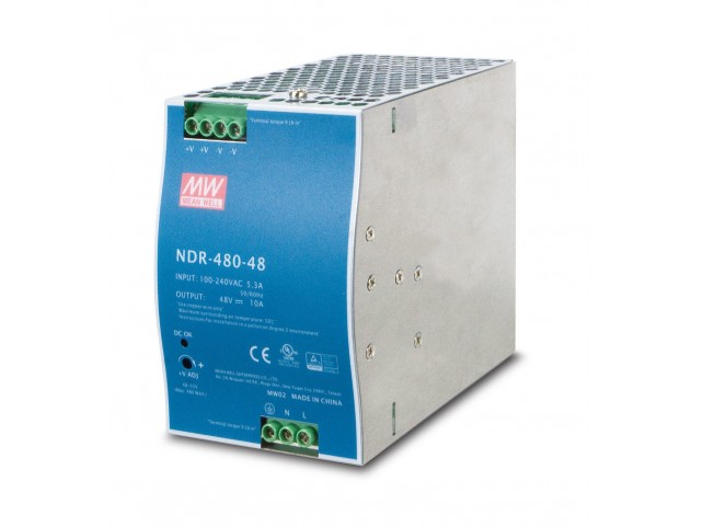 Planet 48V, 480W Din-Rail Power  Supply (NDR-480-48, adjustable
