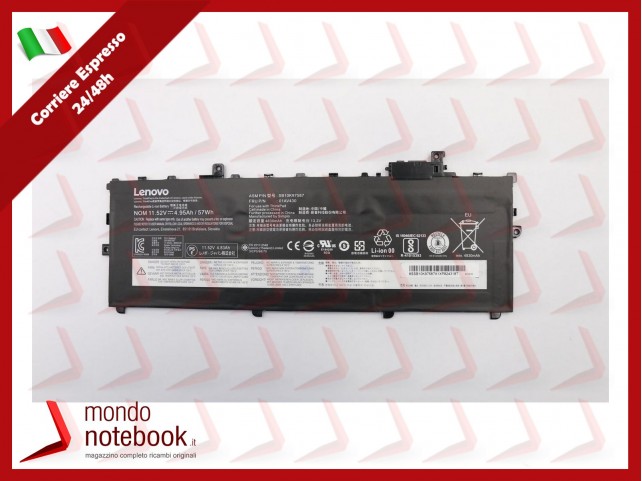 Batteria Originale LENOVO ThinkPad X1 Carbon (5th gen., 6th gen.)