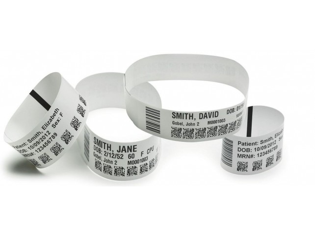 Zebra Adult 1Kit, 1" x 11"  6 Cartridge: 1 Ca: 175 x Bands