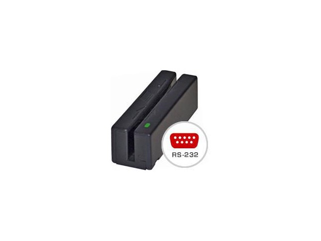 MagTek Swipe Reader TK 1 2  Black, Port Powered
