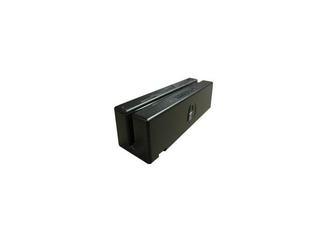MagTek Mini Swipe Card Reader, USB  Black, 3-track, Keyboard mode,