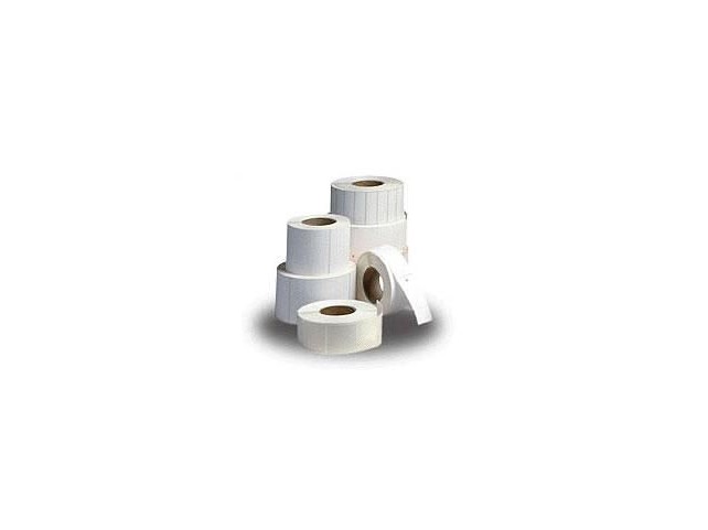 Zebra Label roll, 25x76mm  thermal paper, 12 rolls/box,