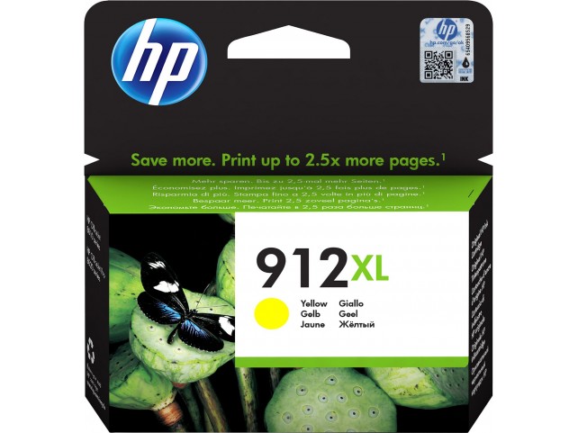 HP 912Xl High Yield Yellow  Original Ink Cartridge