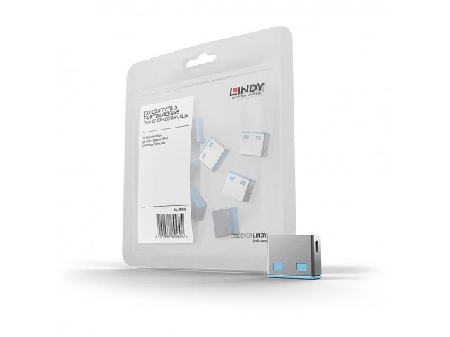 Lindy USB Port Blocker 10p No Key  USB Port Blocker Pack 10