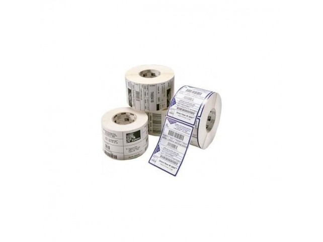 Zebra Label roll, 38x25mm  thermal paper, 12 rolls/box