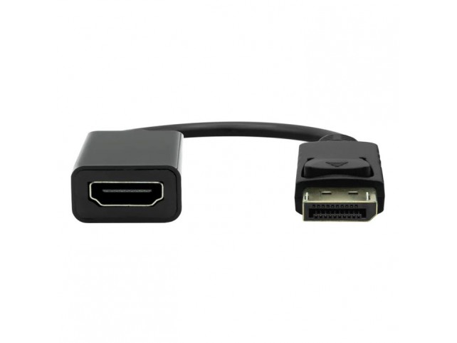 Garbot Cableadapter. DP-HDMI. M/F.  Black. 20cm