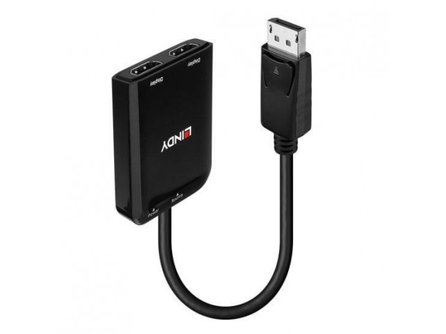 Lindy DisplayPort to 2 Port HDMI  MST Hub