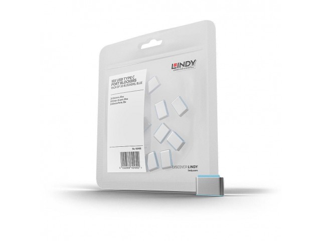 Lindy 40466 port dust cover 10 pc(s)  40466, Blue, 10 pc(s)