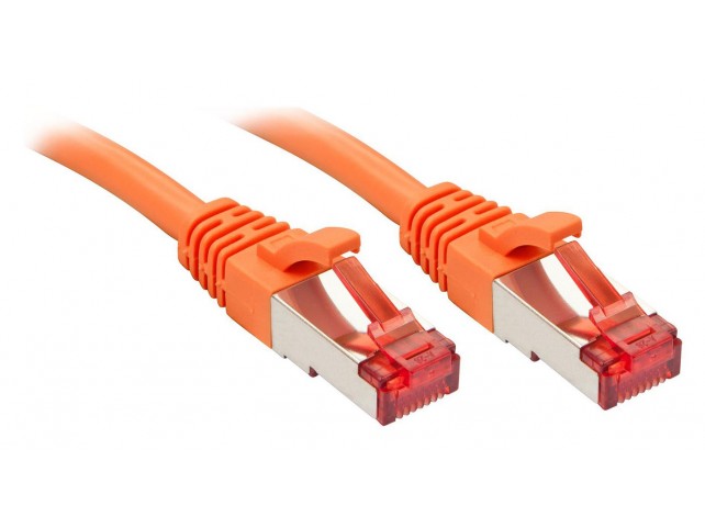 Lindy 30m Cat.6 S/FTP Network  Cable, Orange