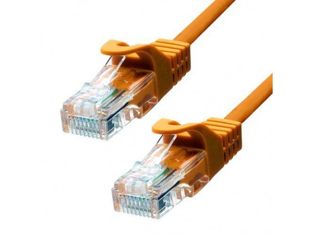 ProXtend CAT5e U/UTP CU PVC Ethernet  Cable Orange 30cm