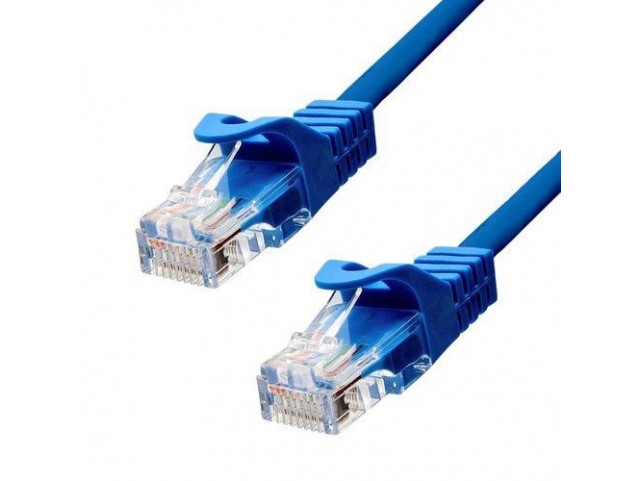 ProXtend CAT5e U/UTP CU PVC Ethernet  Cable Blue 50cm