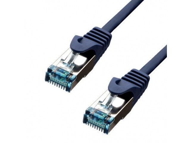 ProXtend CAT6A S/FTP CU LSZH Ethernet  Cable Blue 25cm
