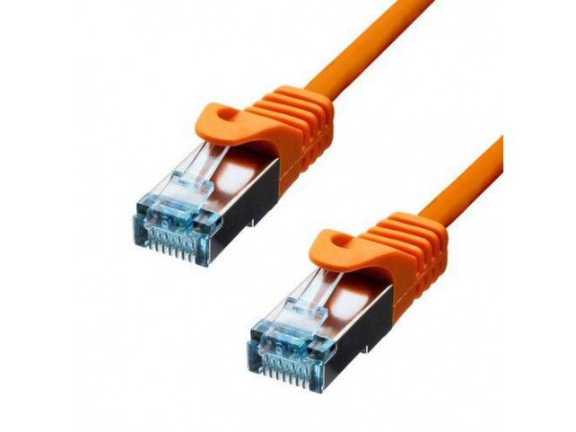 ProXtend CAT6A S/FTP CU LSZH Ethernet  Cable Orange 30cm